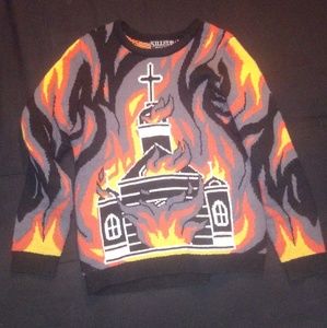 Killstar Burning Church Sweater